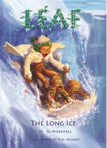JoMarshall Leaf & the Long Ice ~ front cover (1)