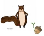 squirrel-acorn-grow-Illustration